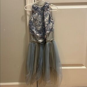 Revolution Blue and Silver Costume